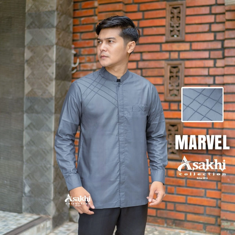 Product image Koko asakhi collection - KOKO LENGAN PANJANG- KOKO MARVEL ASAKHI XL ABU