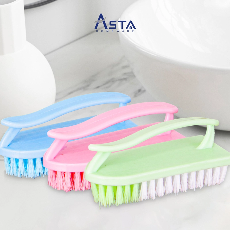 Product image Asta Sikat Lantai Pembersih Kamar Mandi Baju Serbaguna 14 cm ROCB02 Warna Pink