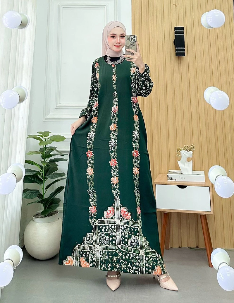 Product image Batik Ayodha - GAMIS HIMA ALLSIZE STANDART LD 114CM Allsize A
