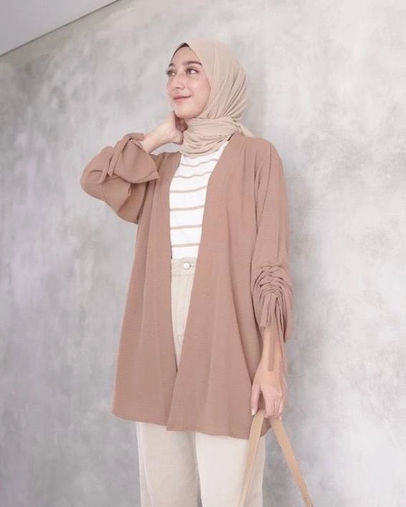 Product image Khisna collection - Cardigan Celine BEST SELLER All size Tauppe