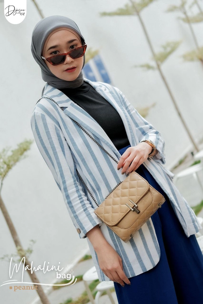 Product image Fashopid - DJISOO TAS SELEMPANG WANITA MAHALINI BAG ALL PEANUT