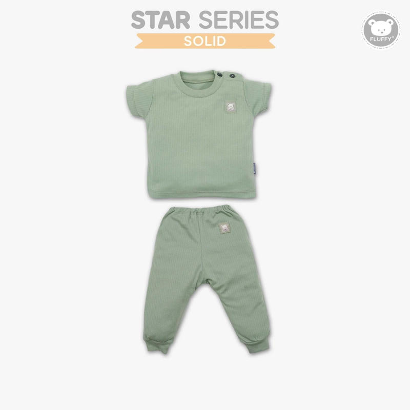 Product image FLUFFY - FLUFFY Stelan Oblong Pendek Panjang STAR (Isi 3Psng) SODJSR/SODJXR NEW SRH SML 123 S (3-6BLN) 5-7KG SODJSR-SRH-S