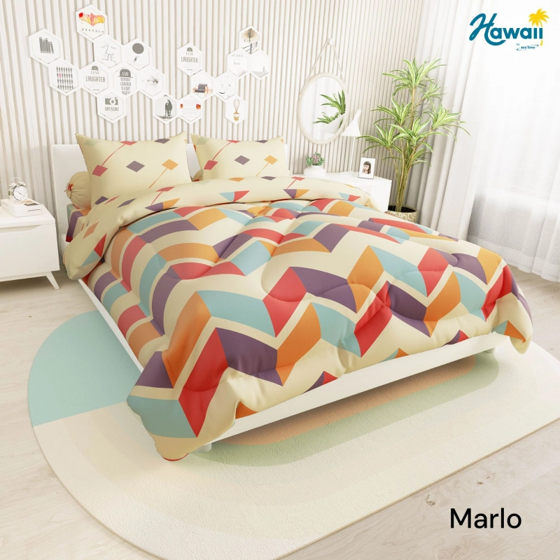 Product image Dylan 19 [TA] - Dylan 19 - Bed Cover Set Hawaii 180X200 180X200 MARLO