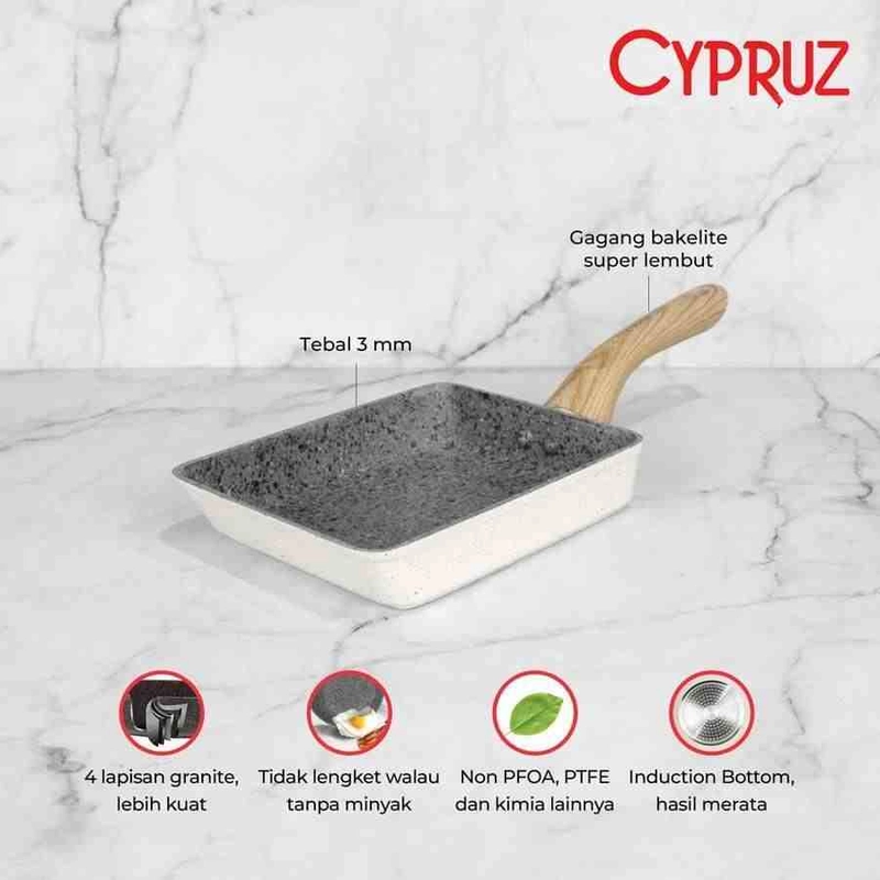Product image Cypruz - Tamagoyaki Pan Fp 0713 13 x 18cm FP 0713