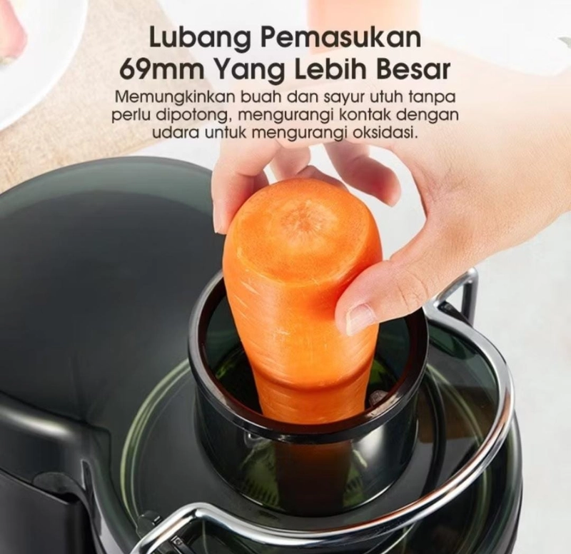 Product image Rizki Electronics - SAMONO Juicer Machine Pembuat Jus Buah Sayur Ekstrator SW-JE400 SW-JE400 JAWA