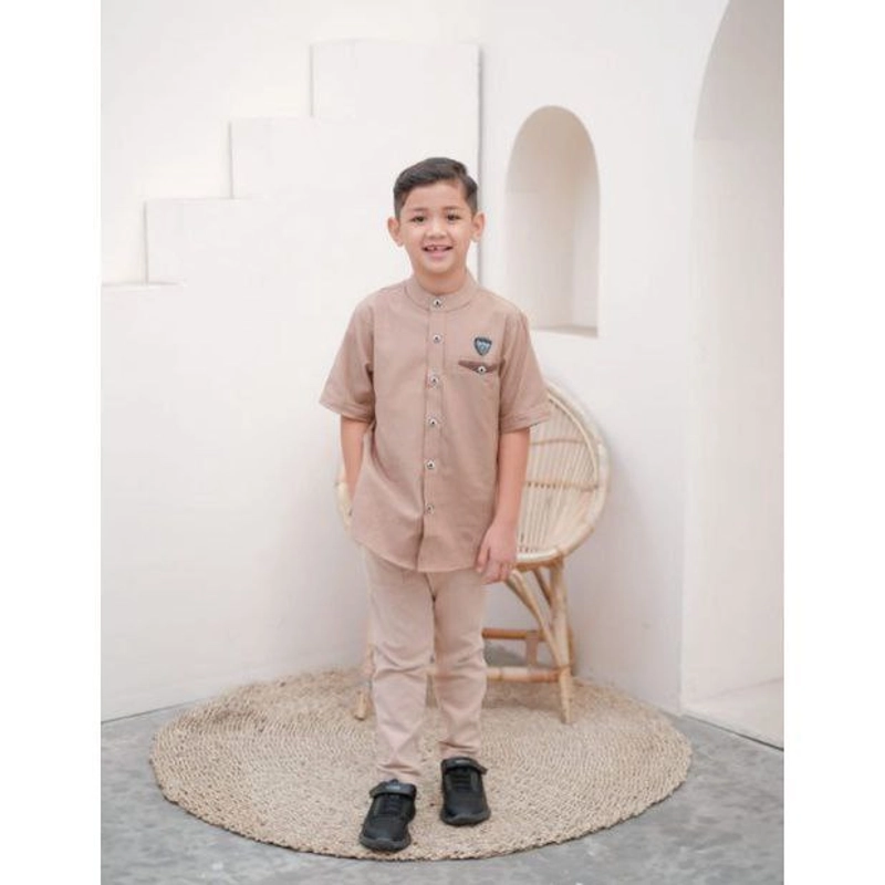 Product image Batik Alfin - Baju koko kurta Couple ayah dan anak koko kurta terbaru M Anak coksu