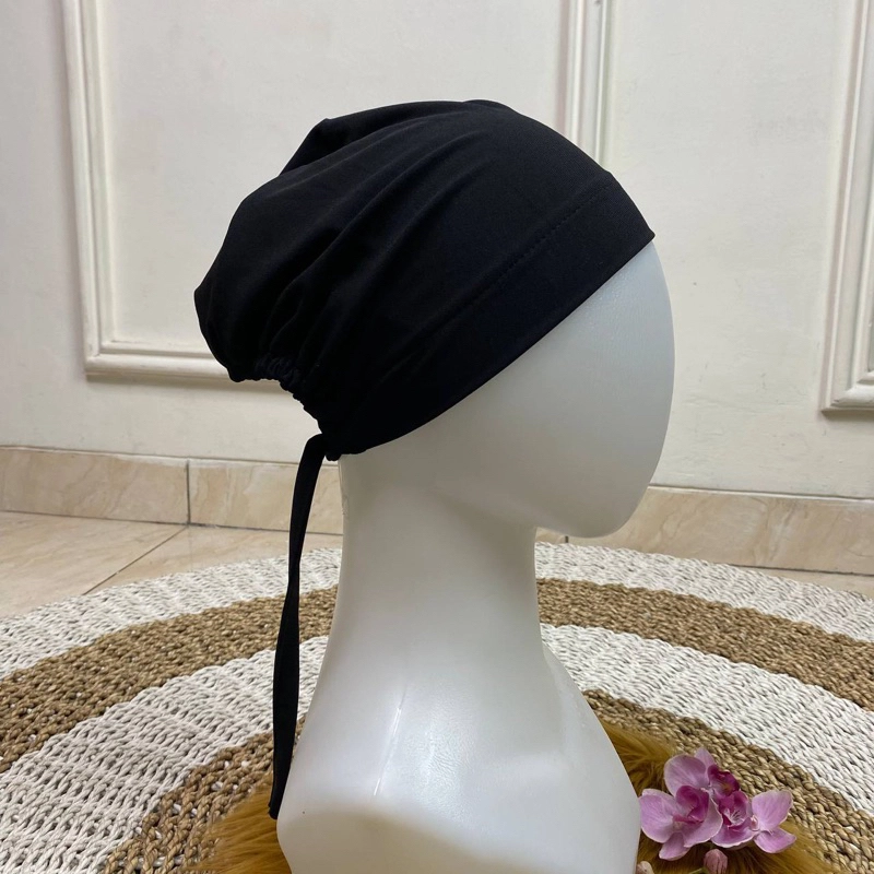 Product image Milyarda Hijab - Ciput Turkey Inner Hijab Super Nyaman Allsize hitam