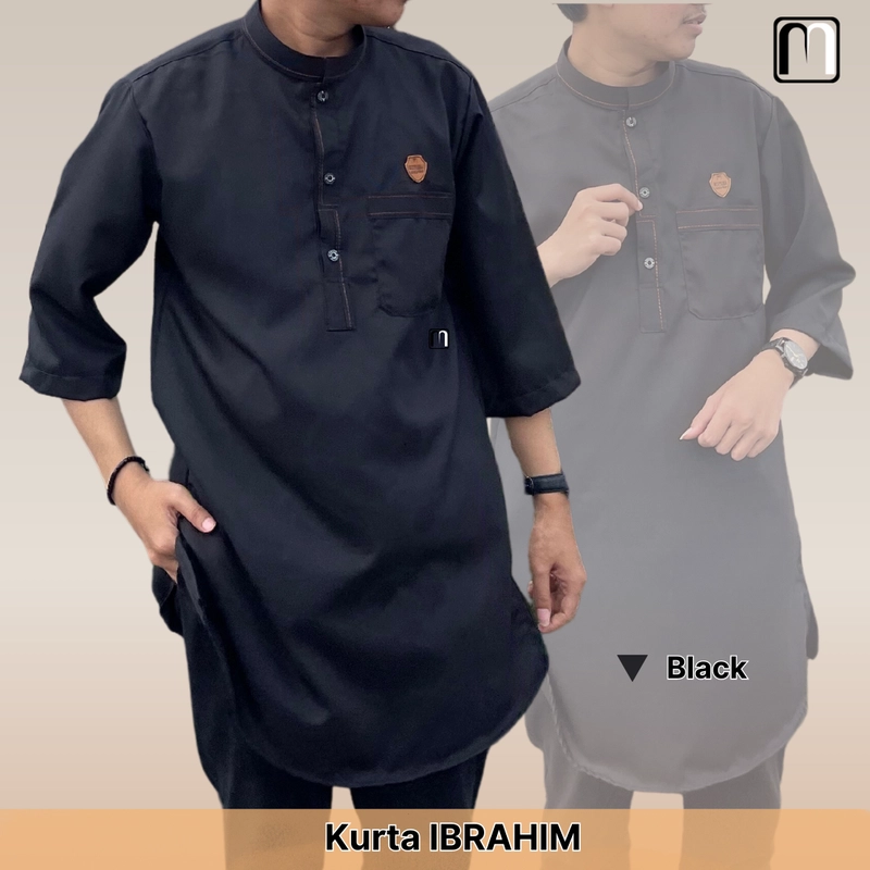 Product image Arrikza - Koko Kurta Ibrahim S Black