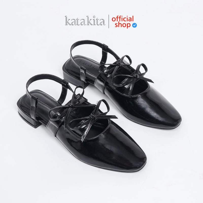 Product image Katakita - Katakita Valois Sepatu Hak Wanita / Sandal Hak Wanita 3cm 37 Black
