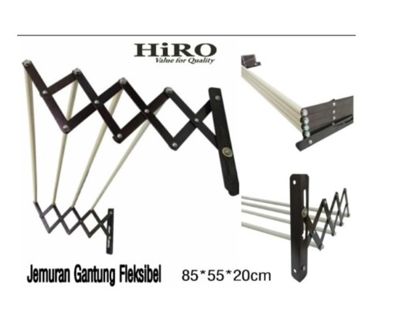 Product image UTAMAMEGA - Jemuran Gantung Fleksibel Hanger Type HIRO