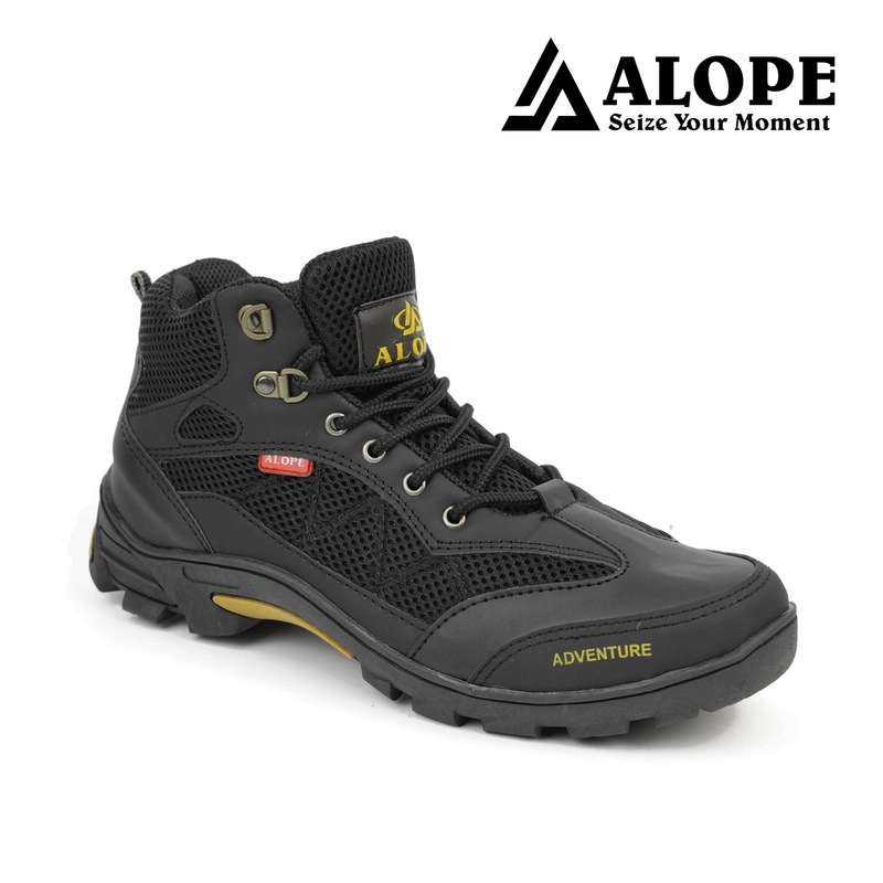 Product image ALOPE OFFICIAL - ALOPE OFFICIAL - BELI 2 SEPATU F 07 GRATIS KEMEJA POLOS PENDEK WARNA RANDOM 39 HITAM