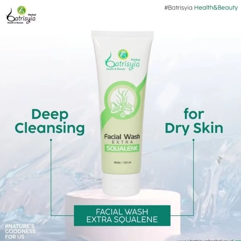 Product image Batrisyia - Batrisyia Facial Wash Extra Squelen 100ml 100gr Extra Squalen