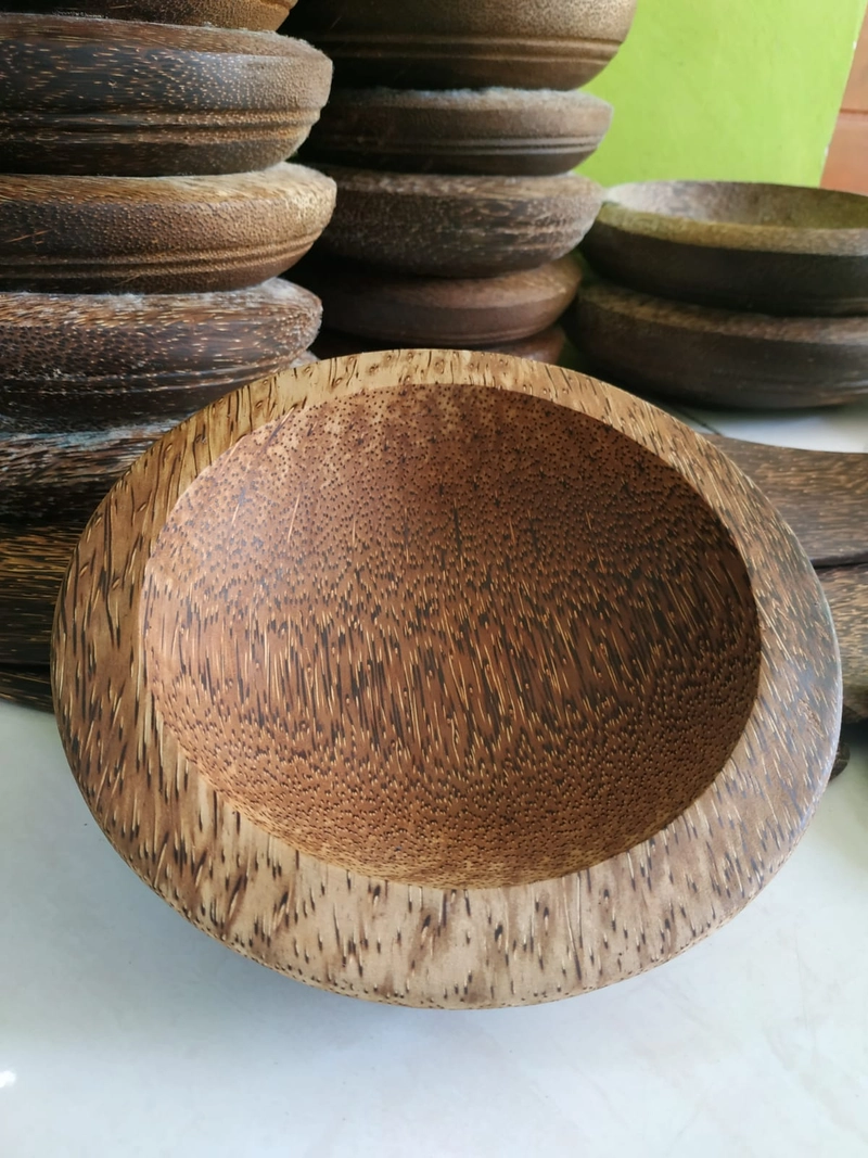 Product image Raqilla - Cobek Kayu Aren + Uleg Kayu Aren cowet kayu aren Ukuran Cowet Ukuran 16 cm