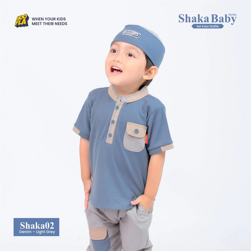 Product image [JL] Hoofla - Pakaian Anak Laki-laki Shaka Baby Series M shaka 02