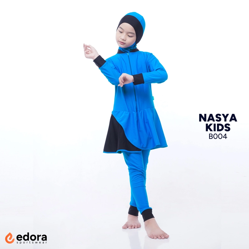 Product image EDORASPORTSWEAR - Baju Renang Muslimah Anak SD Edora Nasya Kids M NASYA KIDS B004