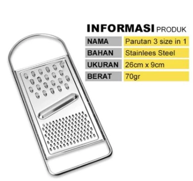 Product image Alcante - Parutan multifungsi jumbo stenlees