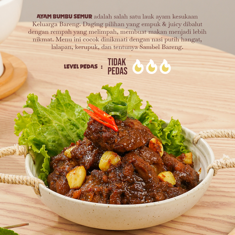 Product image Lahap Bareng - Ayam Bumbu Semur 200 Tidak pedas