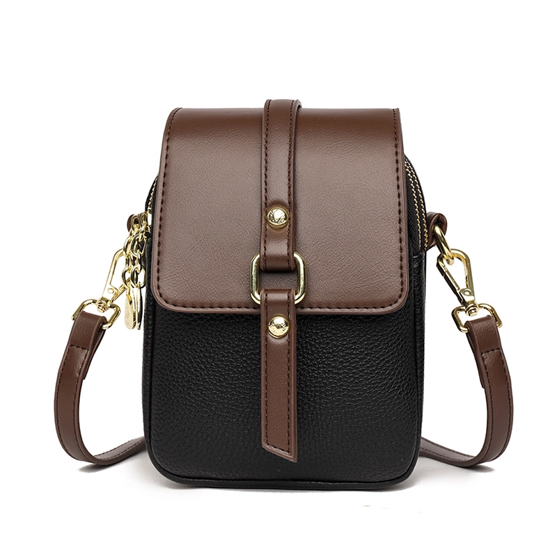Product image CBL - Tas Selempang Wanita Sling Bag Luka Pocket CBLB74LUKA Small Hitam Kombinasi