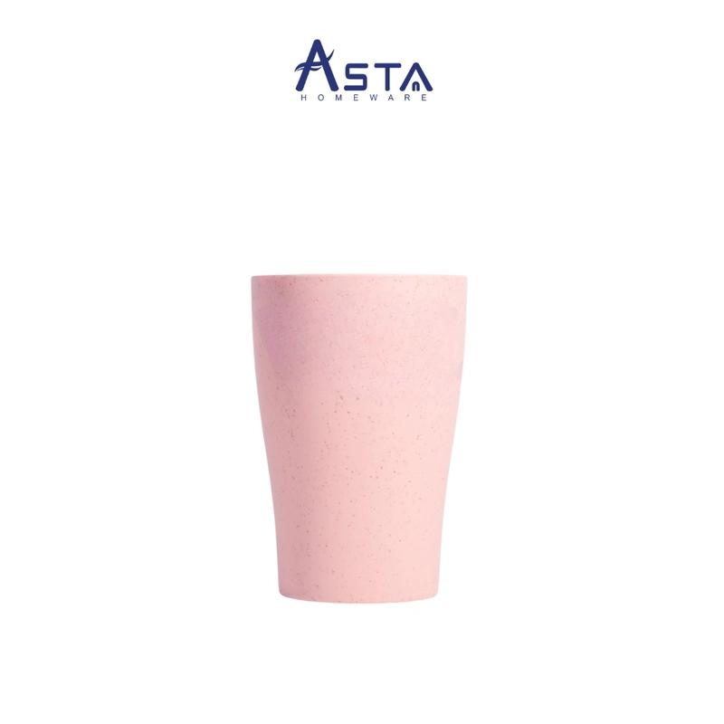 Product image Asta Homeware Official - Asta Gelas Jerami Gandum Tahan Panas Mug Cangkir Tebal Food Grade warna Pink