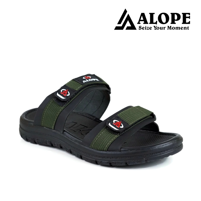 Product image ALOPE OFFICIAL - SANDAL WILDER ALOPE PRIA WANITA BAHAN TEBAL ANTI LICIN SIZE DEWASA 39 SAMPAI 43 39 ARMY