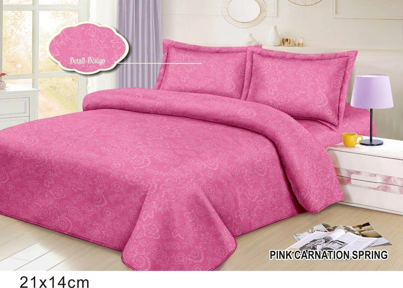 Product image SPREI EMBOS PINK CARNATION SPRING 160X200 PINK CARNATION SPRING
