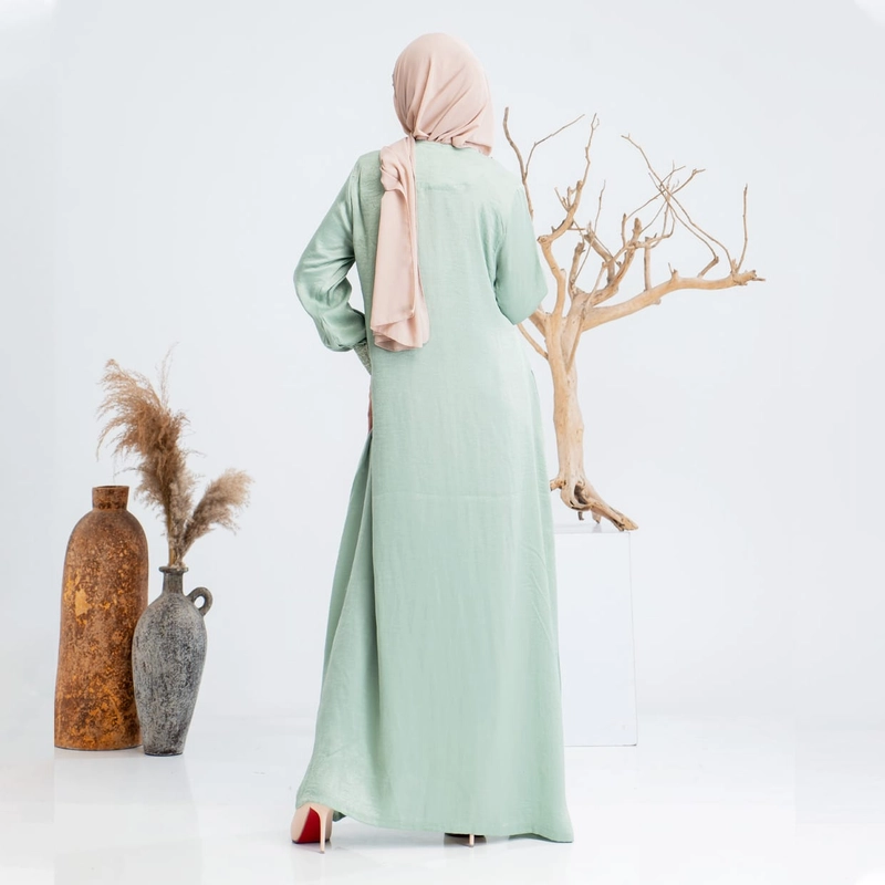 Product image COLLECTION SARJANA - Gamis Batik Kaarima - Gamis -Syari - Berlengan Kancing Gamis Karima