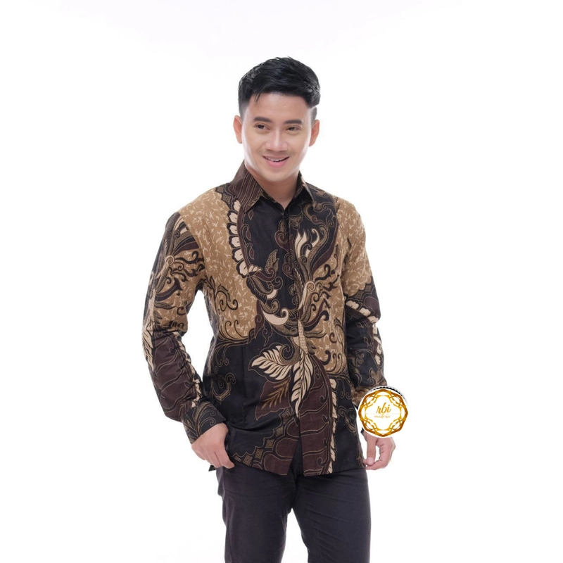 Product image Rambe Batik Indonesia - Batik Rehan Premium Lengan Panjang XL C