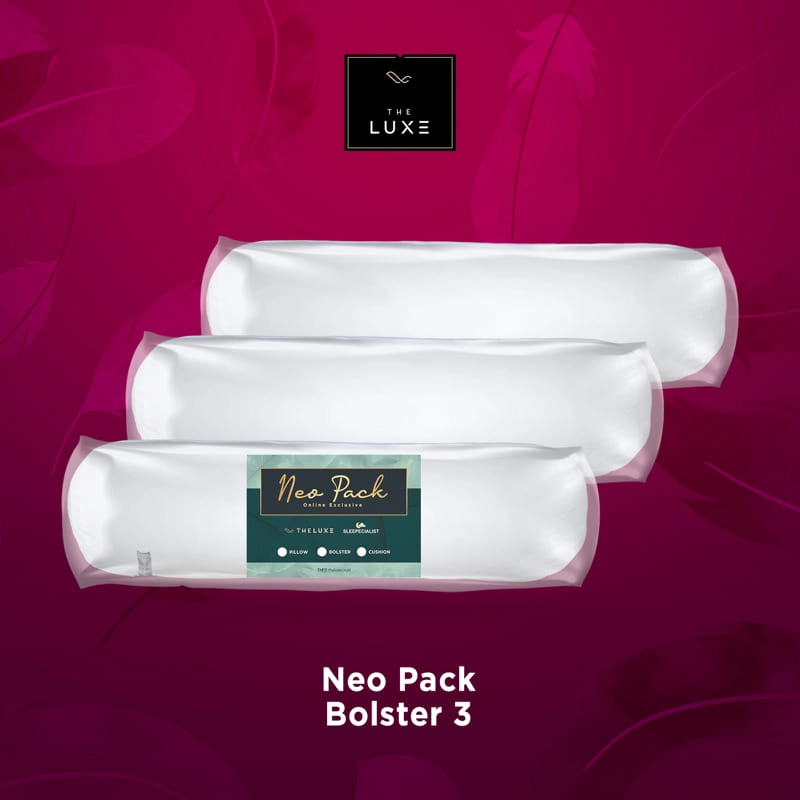 Product image The Luxe - Neo Pack Bolster 22x72cm  Putih