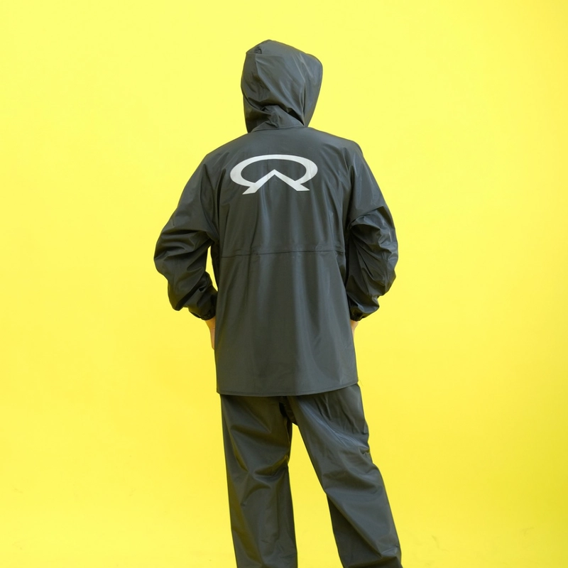 Product image Coverain - Coverain - Jas Hujan Coverain Kangguru Premium Standar Hitam