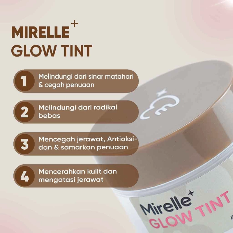 Product image Mirelle - Mirelle+ Glow Tint Glowing Maksimal Tint GLOW 10 gram Glow Tint
