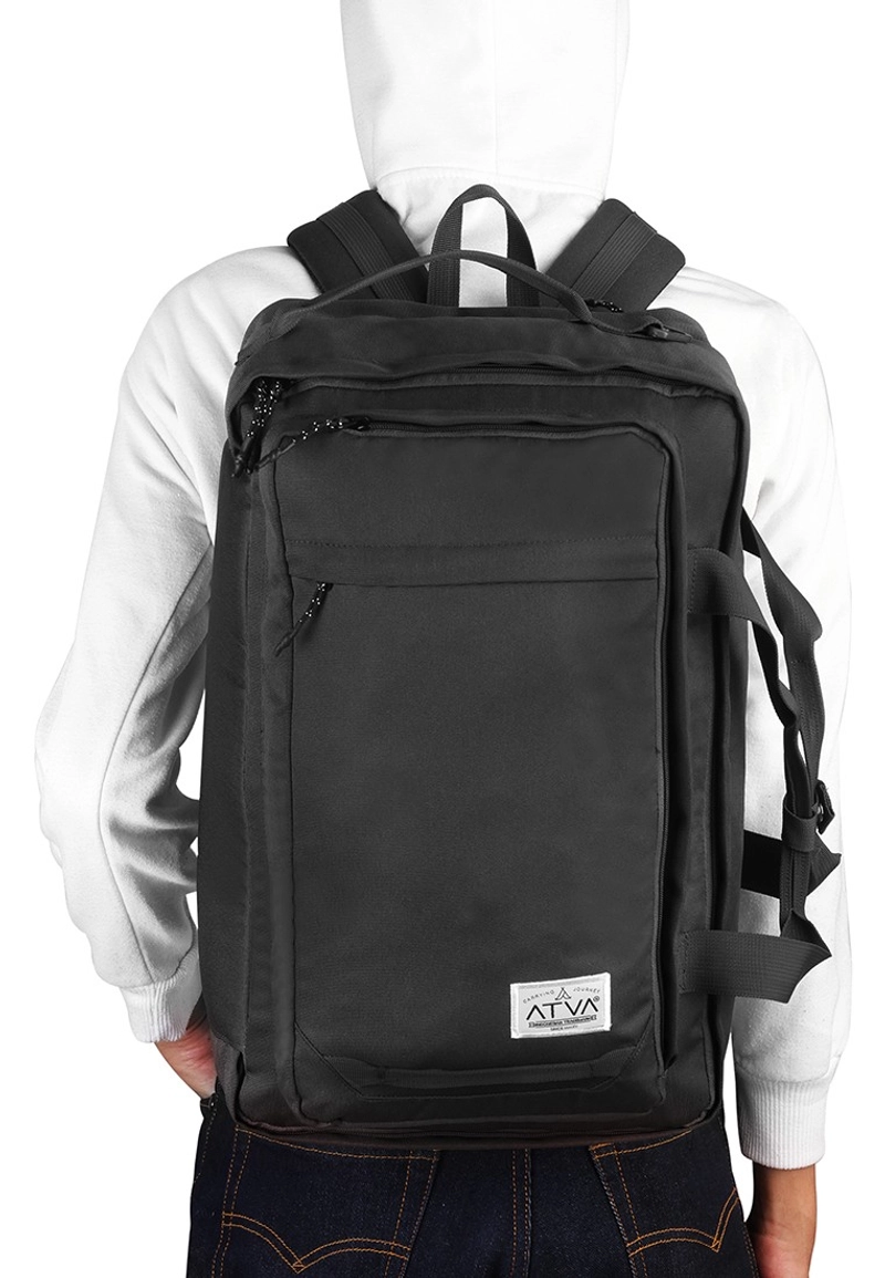 Product image Atva Bags - ATVA - Tas Ransel Punggung Backpack 3 in 1 Traveller Corbin Series 30L Black