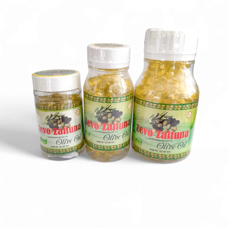Product image ZEVO ZAITUNA - Minyak Zaitun Kapsul - Suplemen Kesehatan Harian 60 Kapsul