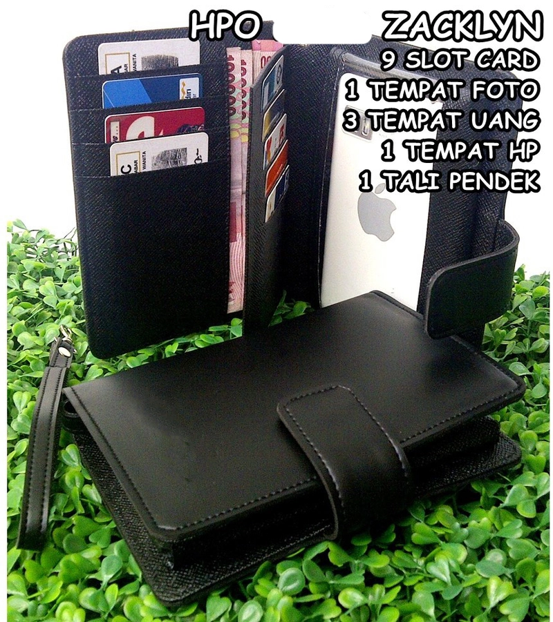 Product image Dompet Hp Wanita Zacklyn Best Seller varian hitam
