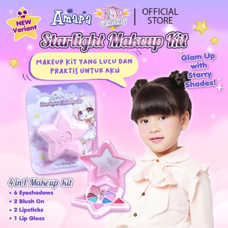 Product image Purbasari - AMARA MINI STARLIGHT MAKEUP KIT PINK STARLIGHT Makeup Kit