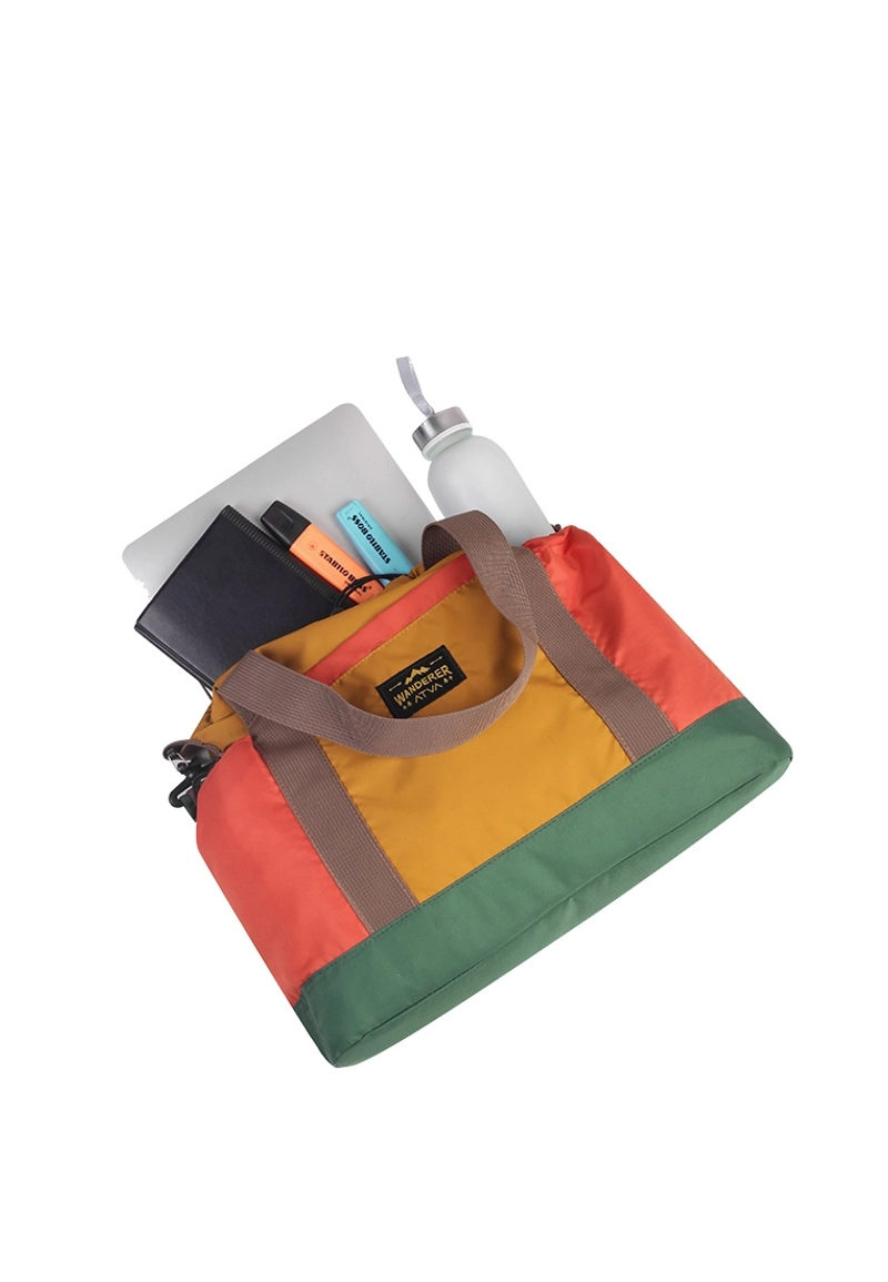 Product image Atva Bags - Tas 2 in 1 Totebag & Slingbag Walters Series 45x35x13 Amber