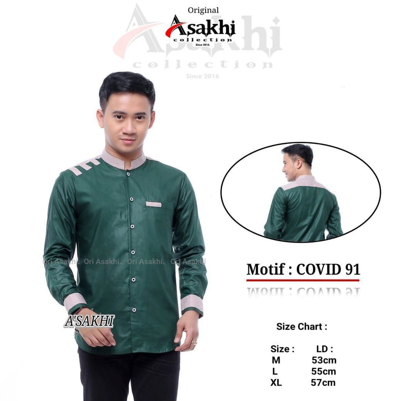 Product image Koko asakhi collection - Koko Lengan Panjang-Varian Dua Motif M Motif 91