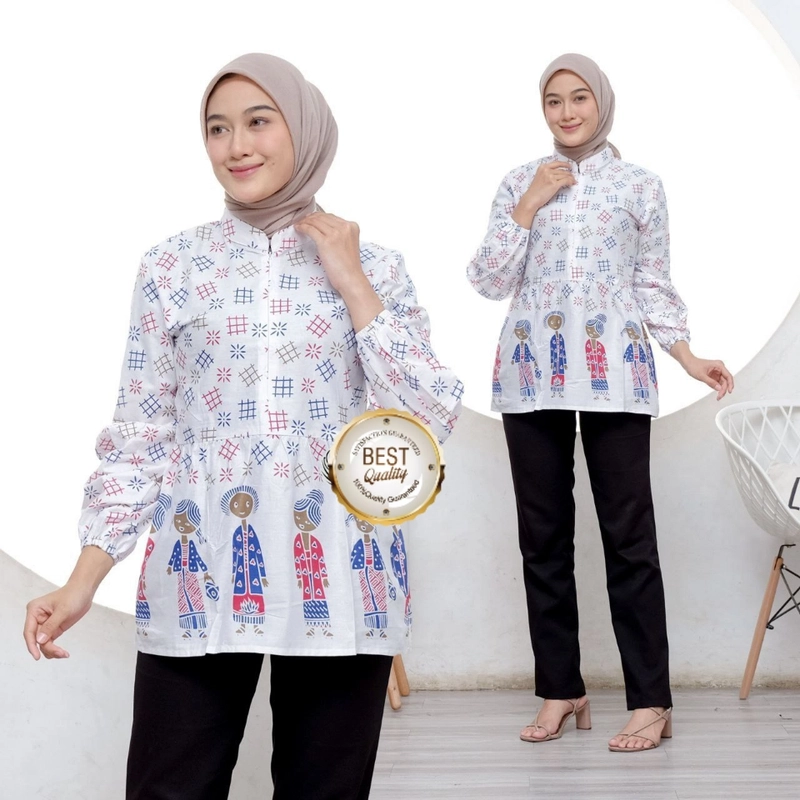 Product image Khisna collection - Blues new Bu Tejo model terbaru dan BEST SELLER M Model1