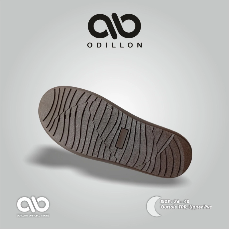 Product image Odillon - Odillon - LI 55 / Sandal Slip On Wanita Casual 37 KHAKI