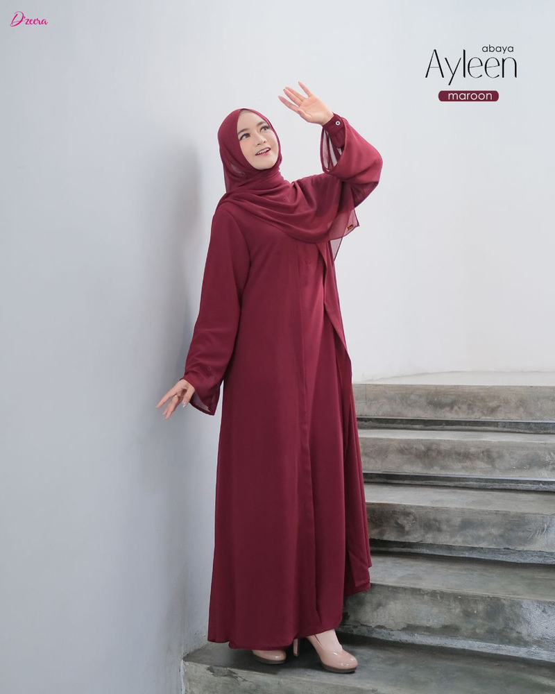 Product image Dzeera - AYLEEN ABAYA (INNER ONLY) S MAROON