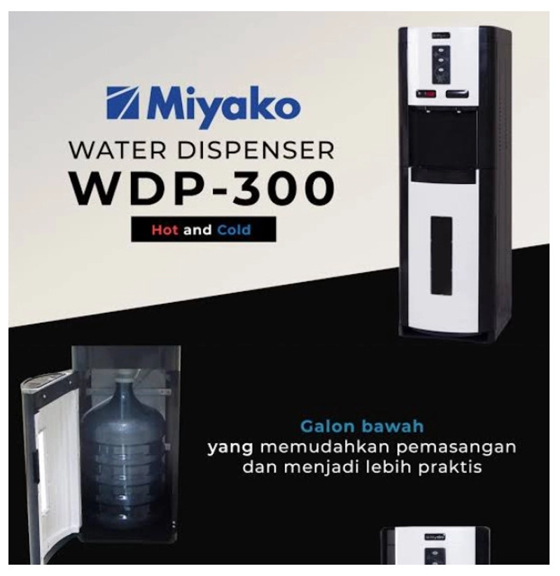 Product image UTAMAMEGA - Dispenser Galon Bawah Miyako WDP300 Type WDP300