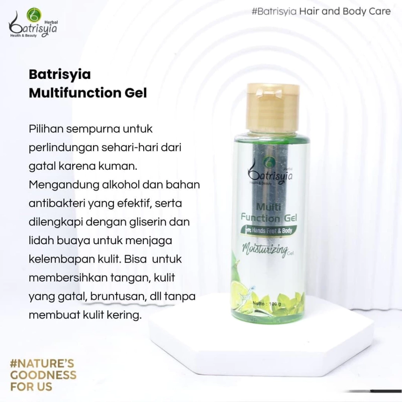 Product image Batrisyia - Multi Function Gel - Gel Multi Fungsi 60ml Hijau
