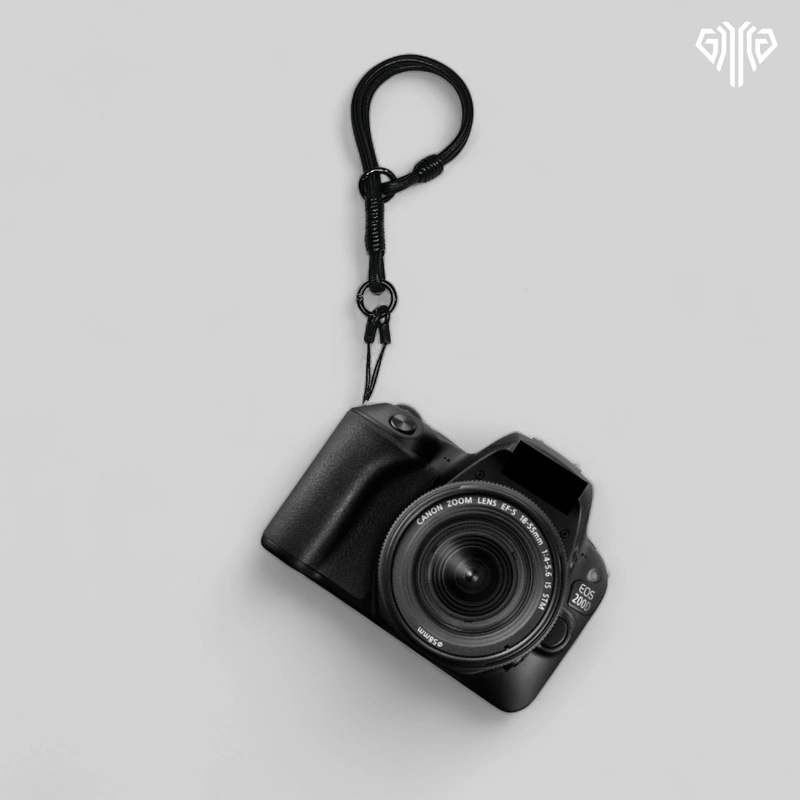 Product image GAWUNG - Hand Strap Kamera SLR dan DSLR Vintage Tali Tangan Gelang Camera CAMVIN strap hitam