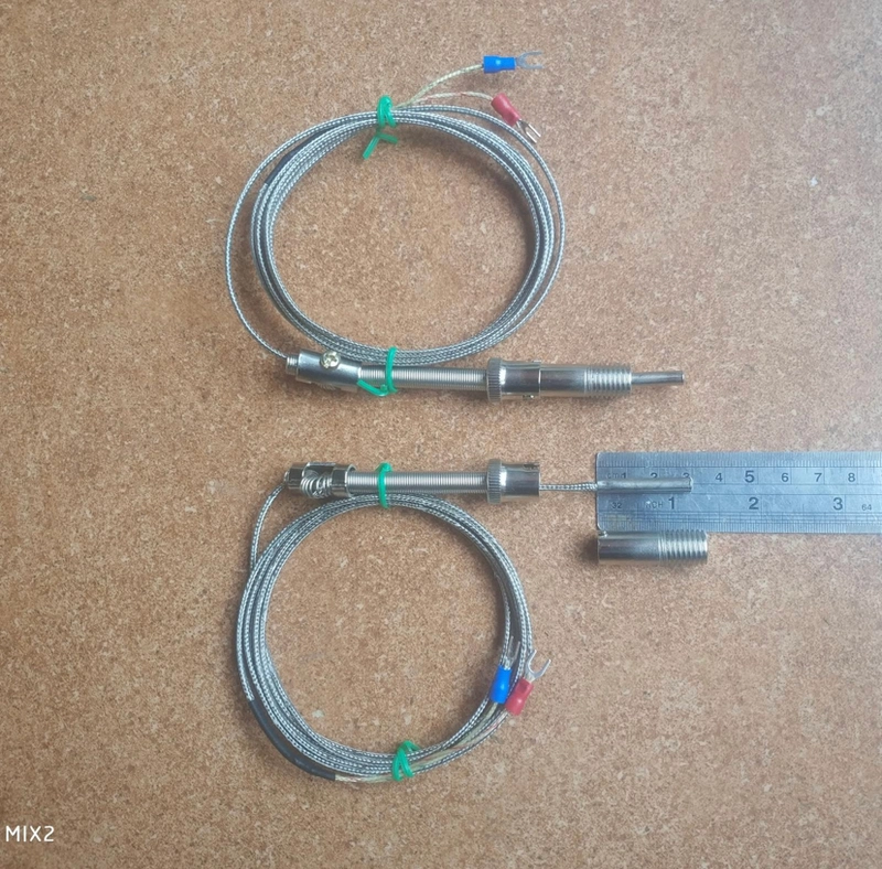 Product image Sparepart Industri - J type Thermocouple Bayonet Termokopel injection molding machine 100 gram 2m