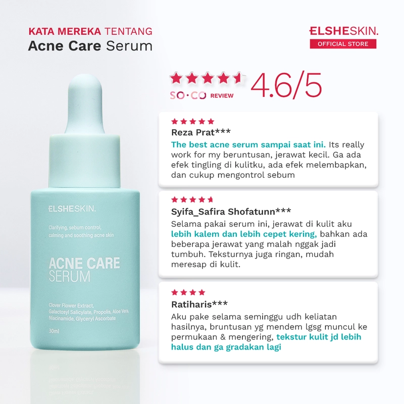 Product image ELSHESKIN - ElsheSkin Acne Care Serum - 30ML 30ml Acne