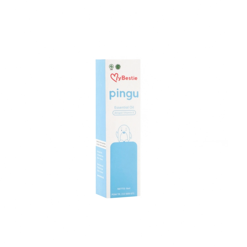 Product image MyBestie Official - MyBestie Pingu - Essential Oil Pereda Batuk Pilek Bayi 8 ml pingu
