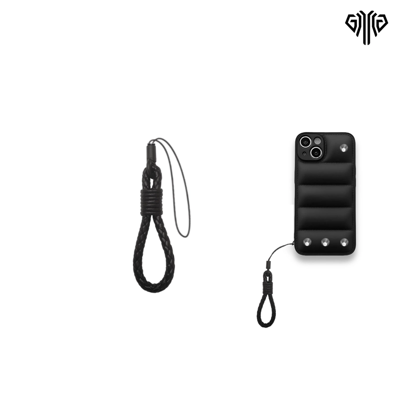 Product image GAWUNG - Gantungan Hp Jari Phone Strap Handphone Cute Mini Gamming HSJARI strap hitam