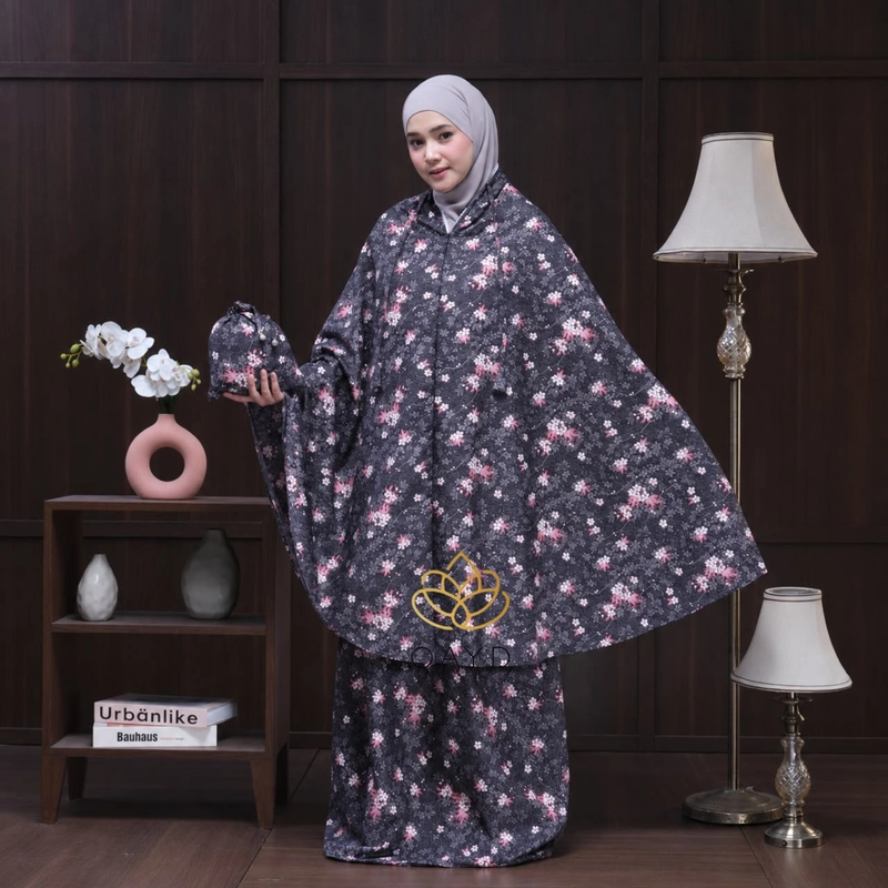 Product image qaydstoreid - Beli 1 gratis 1 mukena sabrina renda polos katun premium beli 1 gratis 1 sabrina polos hitam