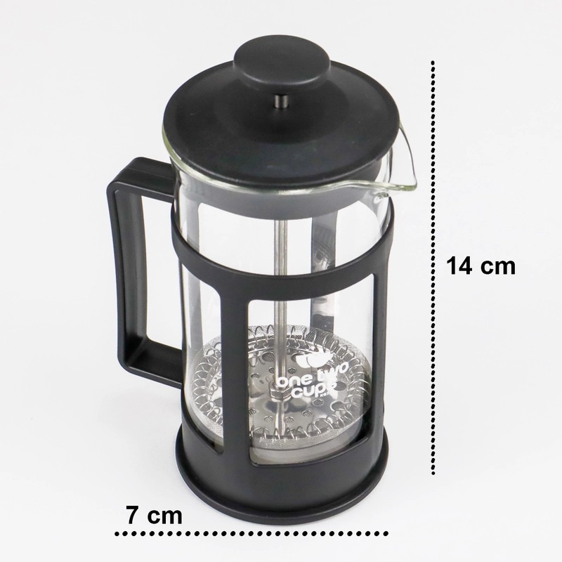 Product image RUMAH RAYA - Teko Kopi French Press Coffee Maker Pot - KG73I 350 ml Hitam