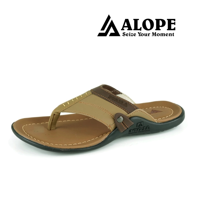 Product image ALOPE OFFICIAL - SANDAL ALOPE H 17 SANDAL PRIA KASUAL TRENDY BERKUALITAS 43 COKLAT MUDA