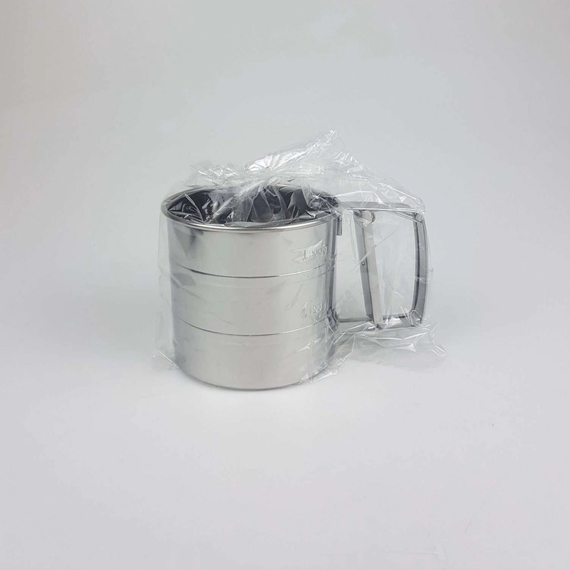Product image RUMAH RAYA - (PO) Saringan Pengayak Gula Tepung Shaker Stainless Steel - WE474 250 ml Silver